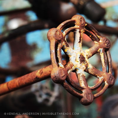 Wheel Valve Rusted Rusted Valve Wheel | Invisible Threads