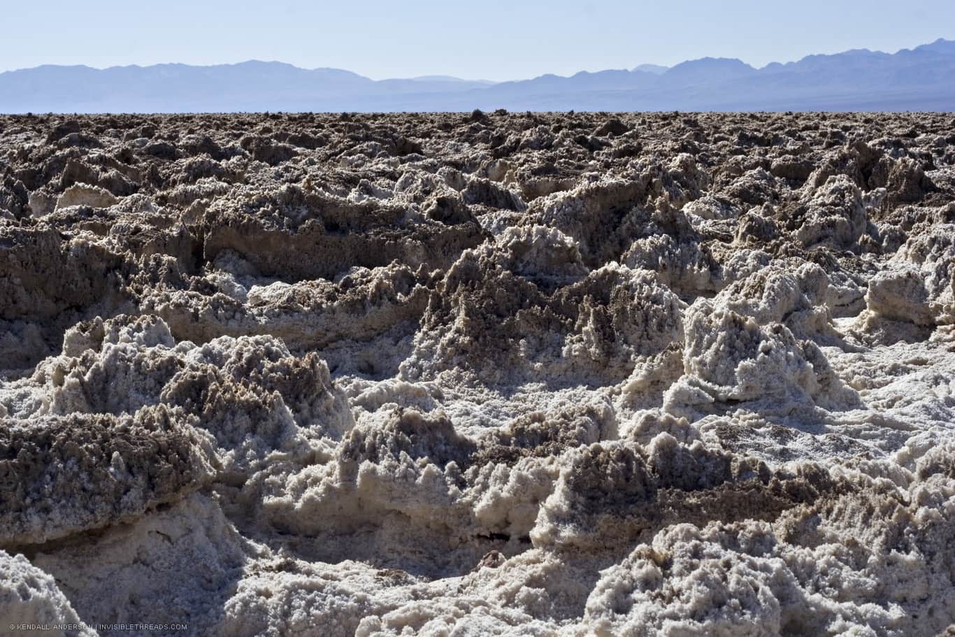 Rocky Salt Landscape (Devil's Golf Course) | Death Valley | Invisible ...