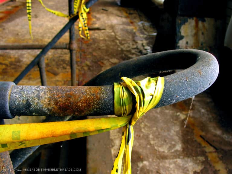 Dangerous Railing | Toronto Power Generating Station | Invisible Threads