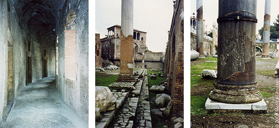 Photo of the ruins of Trajan's Market, Rome, Italy